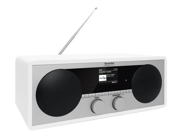 TechniSat DigitRadio 451 CD IR - Lydsystem - 2 x 15 watt - hvit