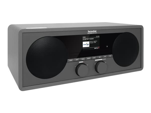 TechniSat DigitRadio 451 CD IR - Audiosystem - 2 x 15 Watt - antracit (sort)