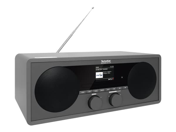 TechniSat DigitRadio 451 CD IR - Audiosystem - 2 x 15 Watt - antracit (sort)