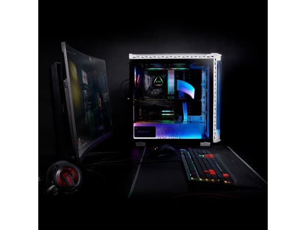 XPG BATTLECRUISER, Midi Tower, PC, Musta, ATX, EATX, mikro ATX, Mini-ITX, SPCC, Pelaaminen