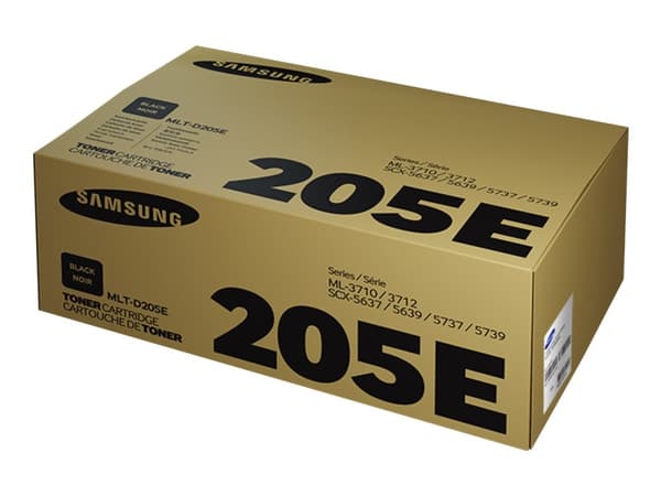 Samsung MLT-D205E - Ekstra høy ytelse - svart - original - tonerpatron (SU953A) - for Samsung ML-3310, 3312, 3710, 3712, SCX-4833, 4835, 5637, 5639,