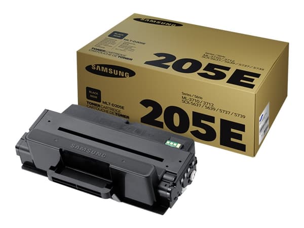 Samsung MLT-D205E - Ekstra høy ytelse - svart - original - tonerpatron (SU953A) - for Samsung ML-3310, 3312, 3710, 3712, SCX-4833, 4835, 5637, 5639,
