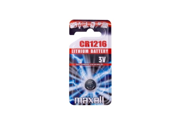 Maxell CR 1216 - Batteri CR1216 - Li - 25 mAh