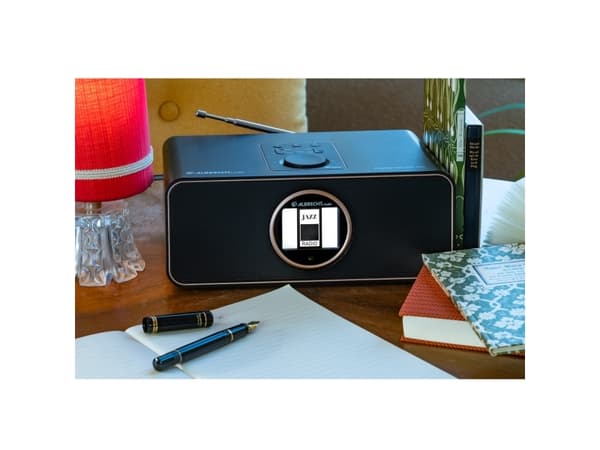 Albrecht DR 884, Internett, Digitalt, DAB+, FM, AAC, FLAC, MP3, WAV, WMA, TFT, 6,1 cm (2.4")