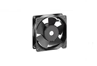 ebm-papst 4114 NH5, tuuletin, 11,9 cm, 7500 rpm, 70 dB, 390 m³/t, Sort Svart