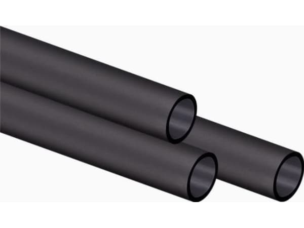 CORSAIR Hydro X Series XT Hardline 14mm Tubing - Slangar för vätskebaserat kylsystem - svart satäng