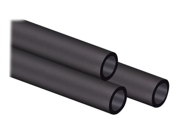 CORSAIR Hydro X Series XT Hardline 14mm Tubing - Slangar för vätskebaserat kylsystem - svart satäng