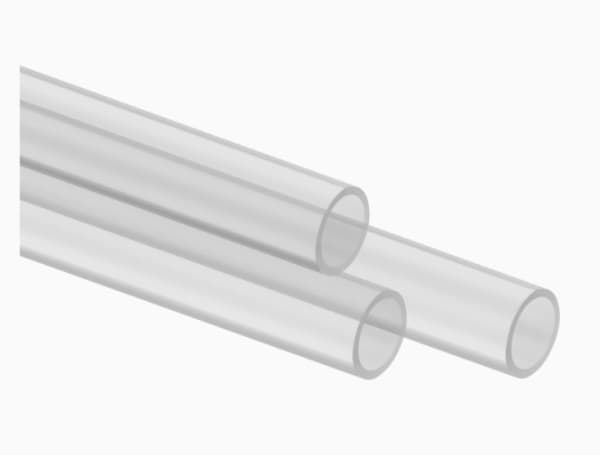 CORSAIR Hydro X Series XT Hardline 12mm Tubing - Rørsett for væskekjølesystem - satin transparent