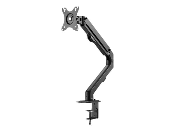 Neomounts FPMA-D650 - Monteringssett - full bevegelse - for LCD-skjerm - stål - svart - skjermstørrelse: 17"-27" - klemmemonterbar, malje, skrivebord
