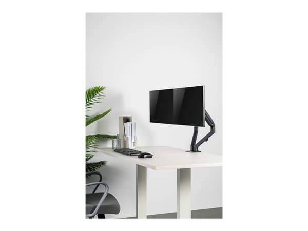 Neomounts by Newstar FPMA-D650D - Kiinnityssarja - täysliike - 2 LCD-näytölle - musta - näytön koko: 17"-27" - kiinnitettävä kiinnikkeellä, silmällä,