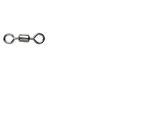 Okuma Rolling Swivels Size 12 Black - 15pcs