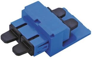 Panduit MINI-COM - Verkkoliitin - SC-SC - valokuitu - CAT 3 - sininen