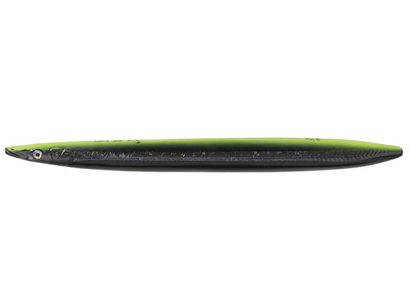 SG Line Thru Sandeel 150mm 27g 11-Black N Yellow Glow