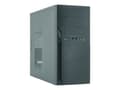 Miniatyrbild 1 av 5: Chieftec Elox Series HO-12B - Tower - micro ATX 350 Watt (ATX) - svart - USB/ljud