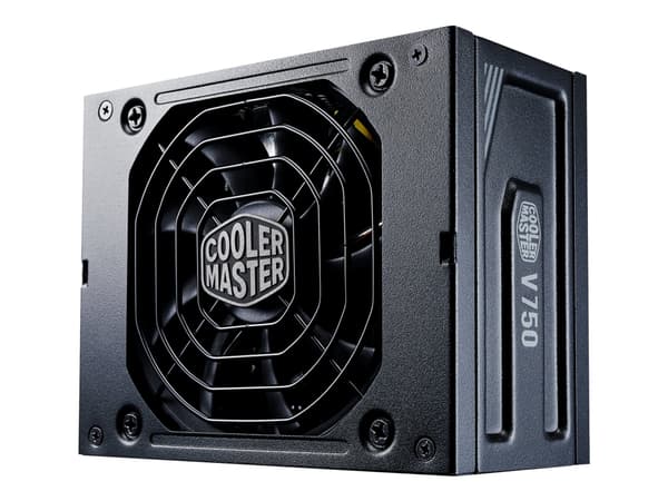 Cooler Master V Series V750 SFX - Strømforsyning (intern) - EPS12V / SFX12V 3.42 - 80 PLUS Gold - AC 100-240 V - 750 watt - aktiv PFC - Europa