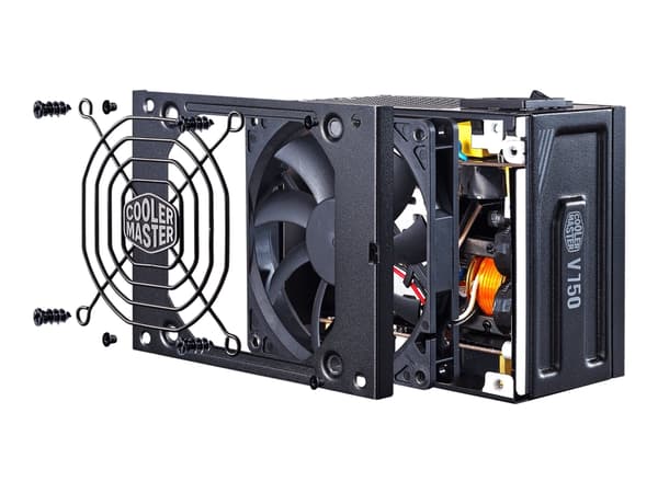 Cooler Master V Series V750 SFX - Strømforsyning (intern) - EPS12V / SFX12V 3.42 - 80 PLUS Gold - AC 100-240 V - 750 watt - aktiv PFC - Europa