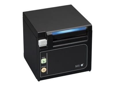 Seiko Instruments RP-F10 series - Kvitteringsskriver - termolinje - Rull (8 cm) - 203 dpi - inntil 250 mm/sek - USB, LAN, USB-vert - kutter - svart