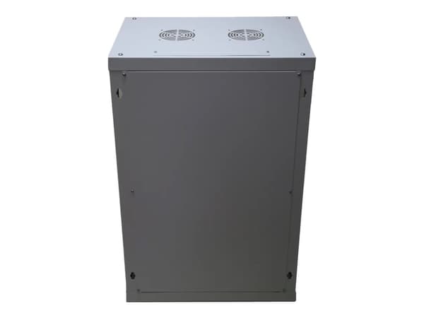 Extralink - Rack skap - veggmonterbar - grå - 15U - 19"