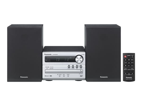 Panasonic SC-PM250 - Mikrosystem - 20 watt (Total) - sølv Sølv