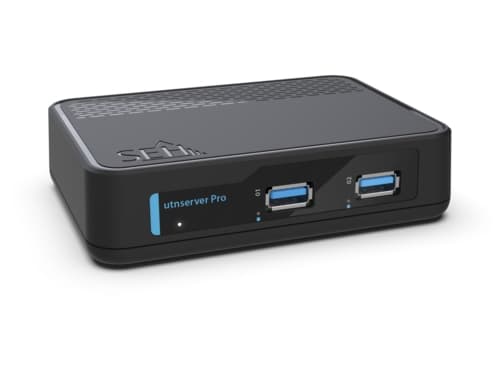 SEH utnserver Pro - Enhetsserver - 2 porter - GigE, USB 3.2 Gen 1