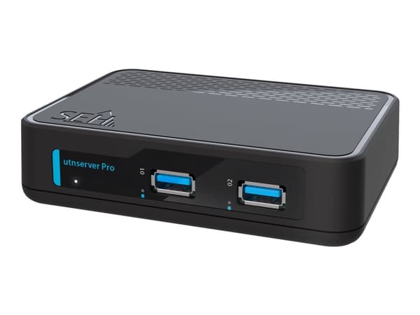 SEH utnserver Pro - Enhetsserver - 2 porter - GigE, USB 3.2 Gen 1