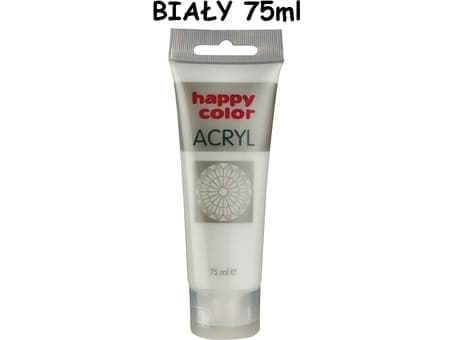 Happy Color akrylfärg 75 ml titanvit (7370 0075-0)