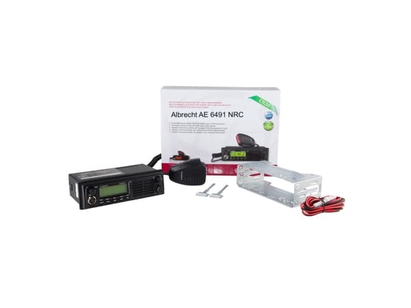 Albrecht AE 6491 NRC, DC, 188 mm, 137 mm, 57 mm, LCD, Bil CB-radio