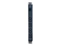 Miniatyrbilde 1 av 5: APC Easy Basic Rack PDU EPDU1016B - Strømfordelerenhet (kan monteres i rack) - AC 200/208/230 V - 3680 VA - inngang: IEC 60320 C20 - utgangskontakter