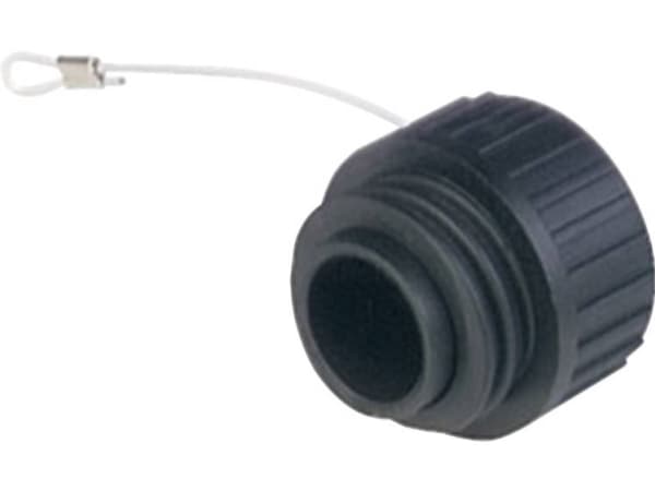 Hirschmann 831 532-400-1 Rundstik beskyttelsesdæksel Kobling, lige Serie (rundstikforbindelse): CA 1 stk