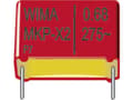 Miniatyrbilde 1 av 2: Wima MKP 10 3,3uF 10% 250V RM37,5 1 stk MKP-foliekondensator med radial tråd 3.3 µF 250 V/DC 10 % 37.5 mm (L x B x H) 41.5 x 17 x 29 mm