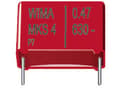 Miniatyrbilde 1 av 2: Wima MKS4U031006D00KSSD 1 stk MKS-foliekondensator med radial tråd 0.1 µF 2000 V/DC 10 % 27.5 mm (L x B x H) 31.5 x 13 x 24 mm