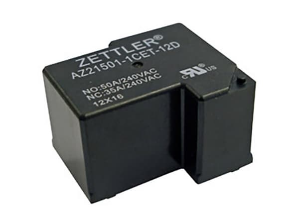 Zettler Electronics AZ21501-1AET-24DF Printrelæ 24 V/DC 50 A 1 x sluttekontakt 1 stk