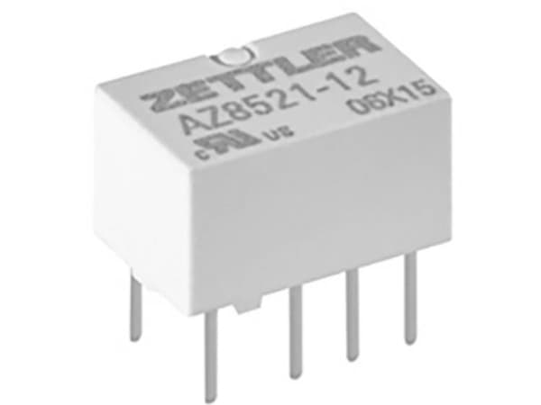 Zettler Electronics AZ8521S-12TR SMD-relæ 12 V/DC 2 A 2 x omskifter 1 stk