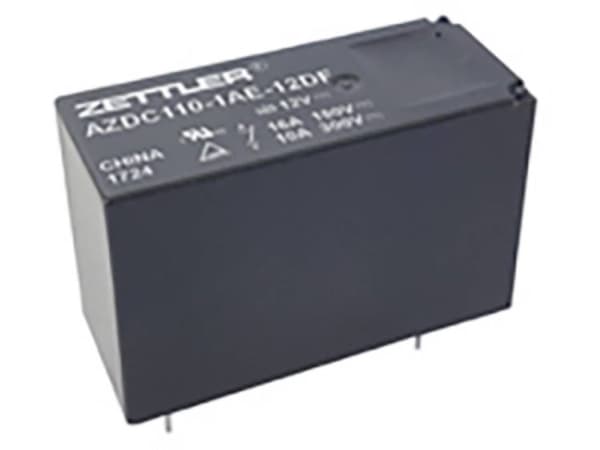 Zettler Electronics AZDC110-1AE-12DF Tryckrelä 12 V/DC 16 A 1 x gränslägesbrytare 1 st
