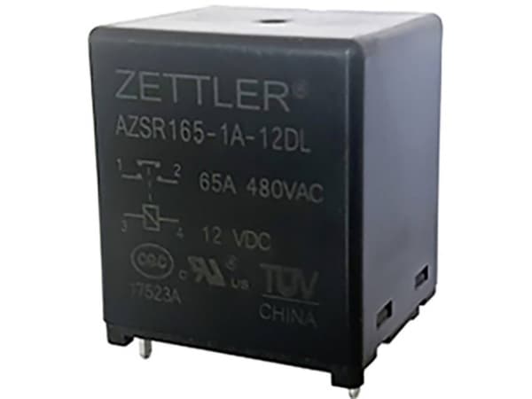 Zettler Electronics Zettler electronics Printrelæ 12 V/DC 80 A 1 x sluttekontakt 1 stk