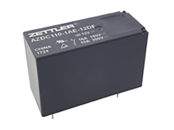 Zettler Electronics AZDC110-1AE-24DF Printrelæ 24 V/DC 16 A 1 x sluttekontakt 1 stk