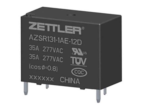 Zettler Electronics AZSR131-1AE-12DGW PCB-relä 12 V/DC 35 A 1 x gränslägesbrytare 1 st