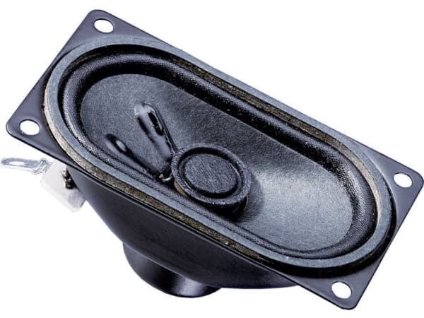 Visaton VS-SC4.7ND/4, TV-/monitorikaiuttimet, 2 W, 4 W, 4 O, 220 - 20000 Hz, Musta