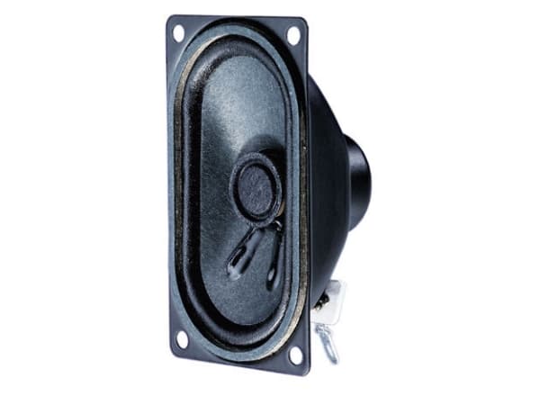 Visaton VS-SC4.7ND/4, TV-/monitorikaiuttimet, 2 W, 4 W, 4 O, 220 - 20000 Hz, Musta