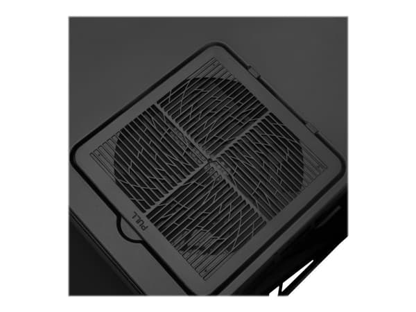 SilverStone Lucid LD03-AF - Tower - Mini-DTX - ingen strömförsörjning (SFX12V/SFX-L12V) - svart - USB/ljud