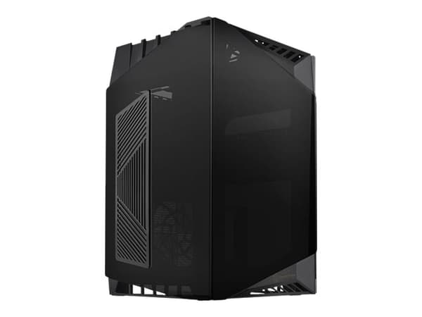 SilverStone Lucid LD03-AF - Tower - Mini-DTX - ingen strömförsörjning (SFX12V/SFX-L12V) - svart - USB/ljud