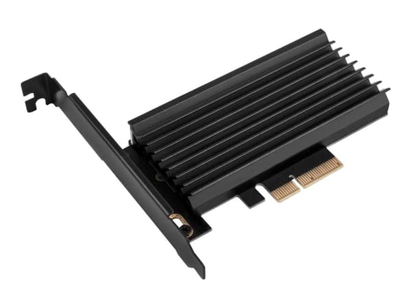 SilverStone ECM24-ARGB - Grensesnittadapter - M.2 - M.2 NVMe-kort - lavprofil - PCIe x4