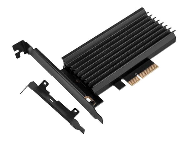SilverStone ECM24-ARGB - Grensesnittadapter - M.2 - M.2 NVMe-kort - lavprofil - PCIe x4