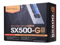 Miniatyrbilde 3 av 5: SilverStone SX500-G - V1.1 - strømforsyning (intern) - ATX12V 2.4/ SFX12V - 80 PLUS Gold - AC 100-240 V - 500 watt - aktiv PFC - svart