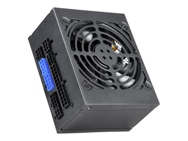 SilverStone SX500-G - V1.1 - strømforsyning (intern) - ATX12V 2.4/ SFX12V - 80 PLUS Gold - AC 100-240 V - 500 watt - aktiv PFC - svart