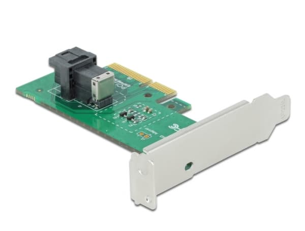 Delock PCI Express x4 Card > 1 x internal SFF-8643 NVMe - Low Profile Form Factor - Diskkontroller - U.2 NVMe - lav profil - PCIe 4.0 x4