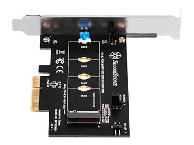 SilverStone SST-ECM21-E - Tallennusohjain - M.2 - M.2 NVMe-kortti - PCIe x4