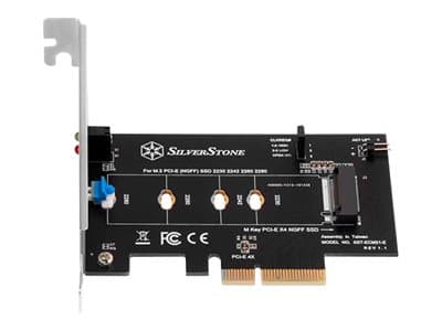 SilverStone SST-ECM21-E - Tallennusohjain - M.2 - M.2 NVMe-kortti - PCIe x4