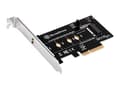 Pikkukuva 1 / 5: SilverStone SST-ECM21-E - Tallennusohjain - M.2 - M.2 NVMe-kortti - PCIe x4