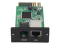 Miniatyrbilde 4 av 5: APC Easy UPS Online SNMP Card - Adapter for fjernstyrt administrasjon - 100Mb LAN - 100Base-TX